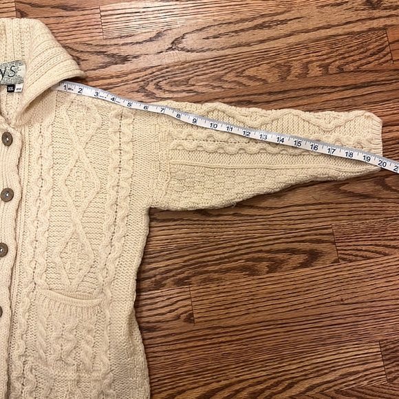 Irish Knit Wool Sweater - Picture 8 of 9